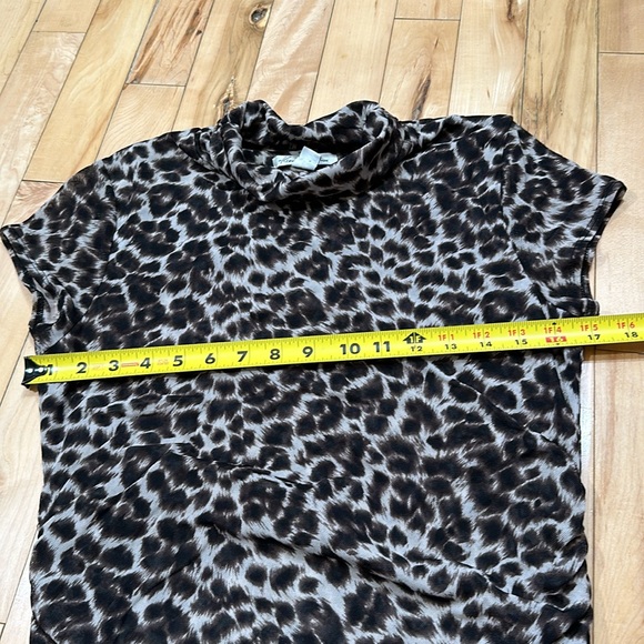 Kenneth Cole Leopard Print Top - Picture 6 of 8
